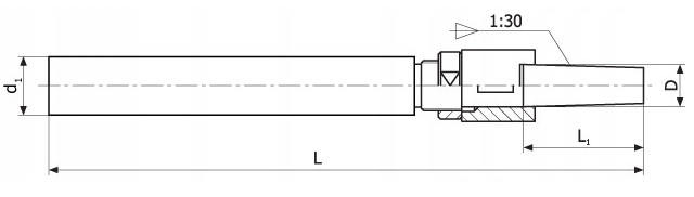 Držák nástrčných výstružníků a výhrubníků D20 - 16 mm (DM370)